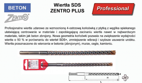 337201	12	160	100   SDS + ZENTRO SDS PLUS