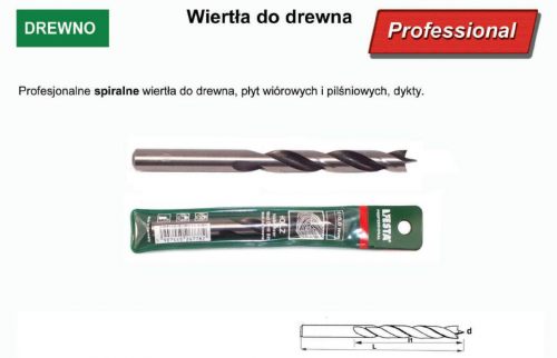 417898	16	L 300mm   Wiertło spiralne